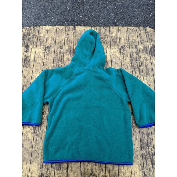 NWT NEW! REI Green Hooded Full Zip Fleece Jacket Youth Kids XS 4-5 Made in USA - Picture 6 of 6